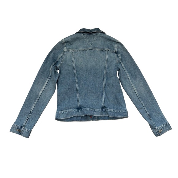 NWT Tommy Hilfiger Denim Jacket | Classic Light Wash Jean Jacket | Size XS - Picture 2 of 8